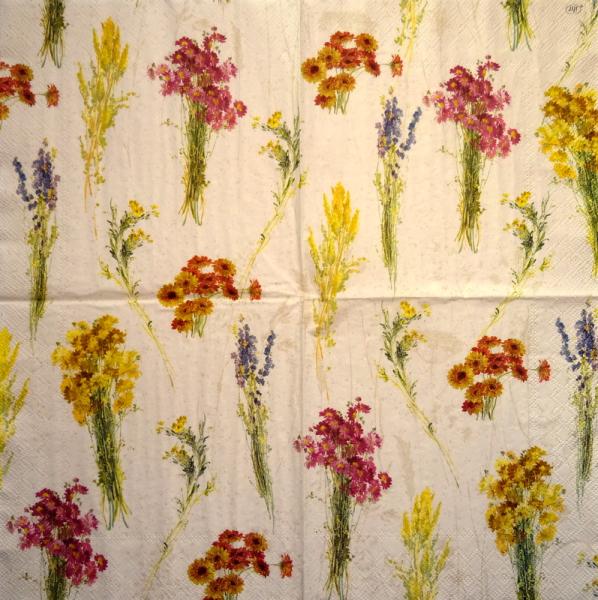 090 Blumen Sonstige - 3 lagig (90 blau) - Ihr